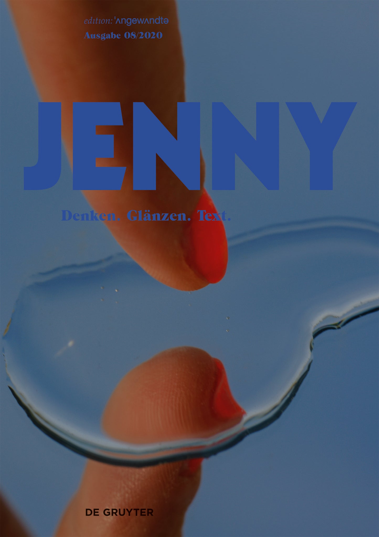 Cover image for JENNY. Ausgabe 08 ISBN 9783110721119