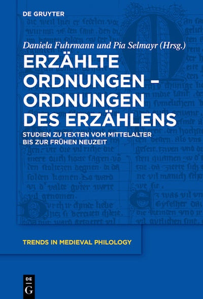 Erzählte Ordnungen – Ordnungen des Erzählens