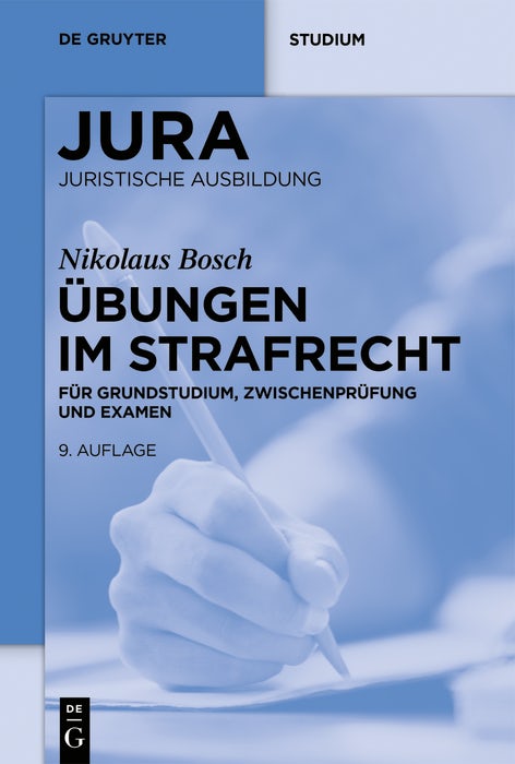 Cover image for Übungen im Strafrecht, isbn: 9783110721690