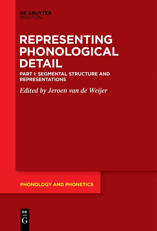 Cover image for Segmental Structure and Representations, isbn: 9783110735000
