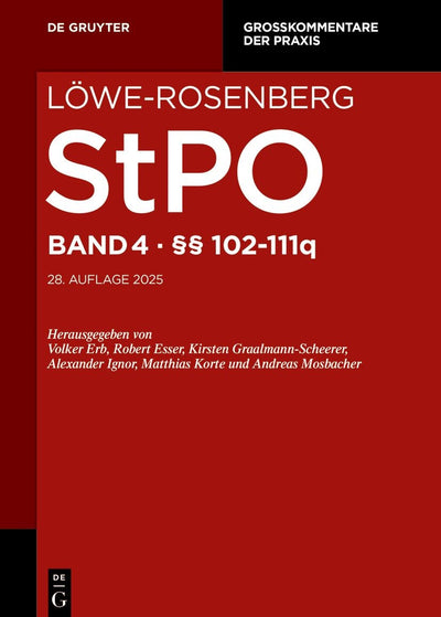 Cover image for §§ 102-111q, isbn: 9783110737813