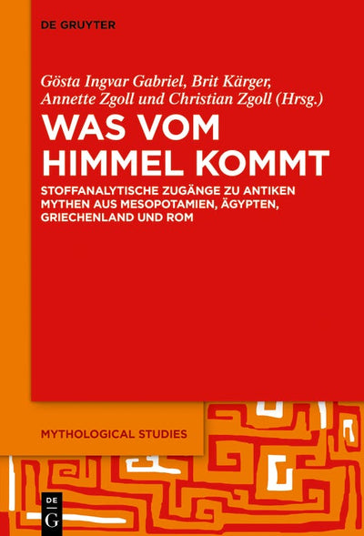 Cover image for Was vom Himmel kommt, isbn: 9783110742879