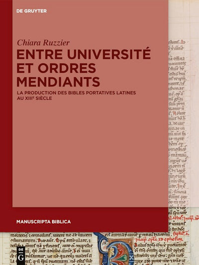 Entre Université et ordres mendiants