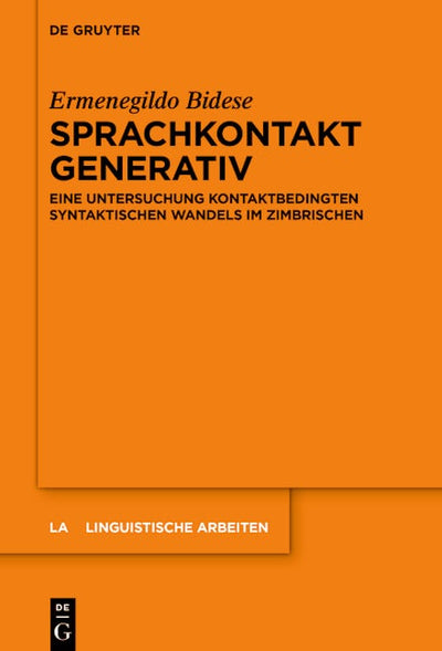 Sprachkontakt generativ