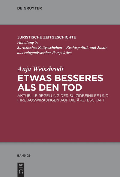 Cover image for Etwas Besseres als den Tod, isbn: 9783110765618