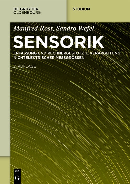 Cover image for Sensorik, isbn: 9783110772678