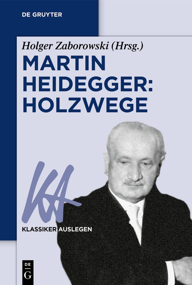 Cover image for Martin Heidegger: Holzwege, isbn: 9783110774580
