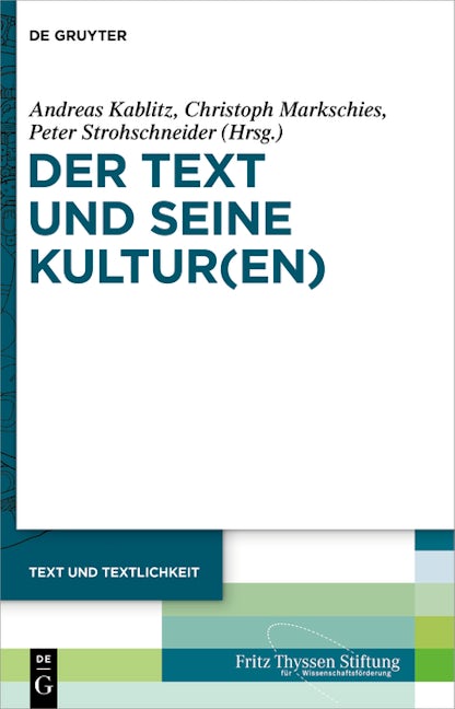 Der Text und seine Kultur(en)