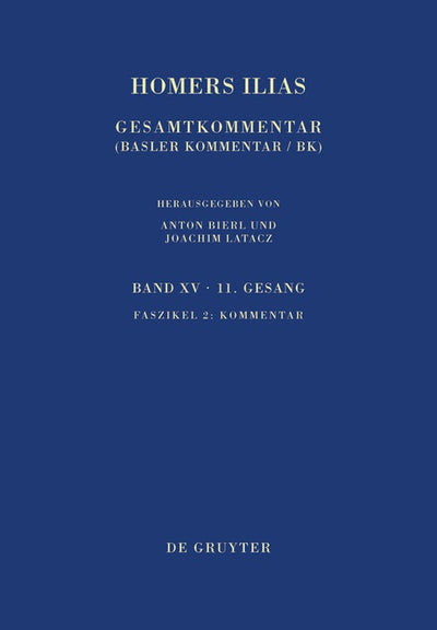 Cover image for Kommentar, isbn: 9783110784848