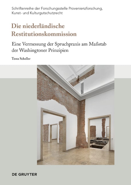 Book cover image for Die niederländische Restitutionskommission ISBN: 9783110789058