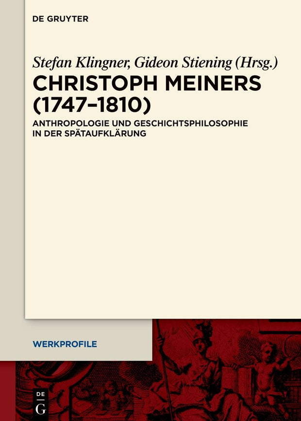 Cover image for Christoph Meiners (1747–1810), isbn: 9783110794823