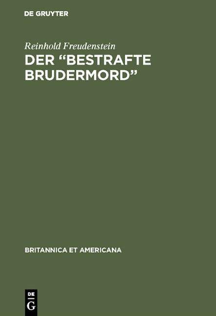 Der “Bestrafte Brudermord”