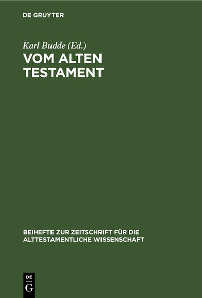Vom Alten Testament