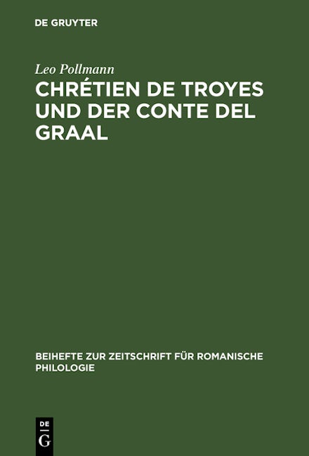 Chrétien de Troyes und der Conte del Graal