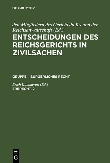 Erbrecht, 2