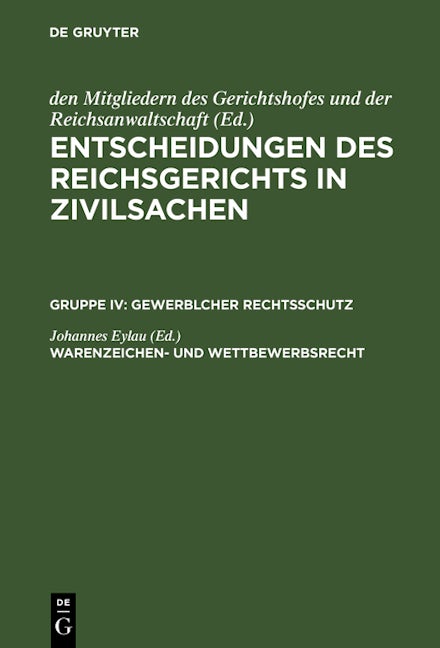 Warenzeichen- und Wettbewerbsrecht