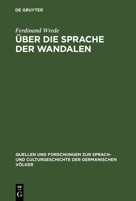 Über die Sprache der Wandalen