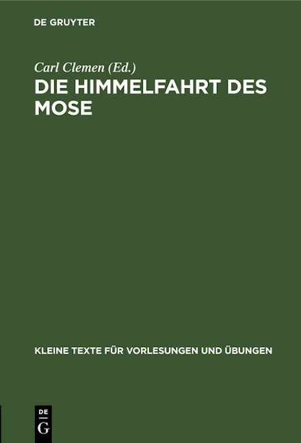 Die Himmelfahrt des Mose