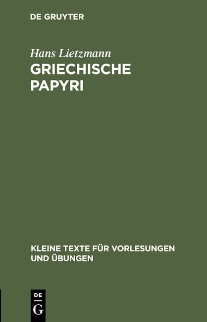 Griechische Papyri