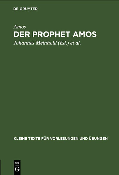 Der Prophet Amos