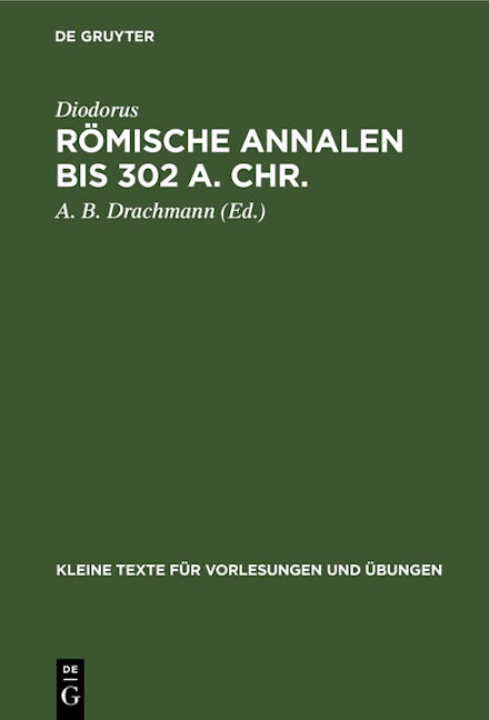 Römische Annalen bis 302 a. Chr.
