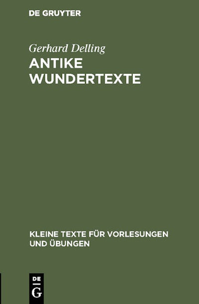 Antike Wundertexte