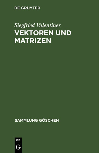 Vektoren und Matrizen
