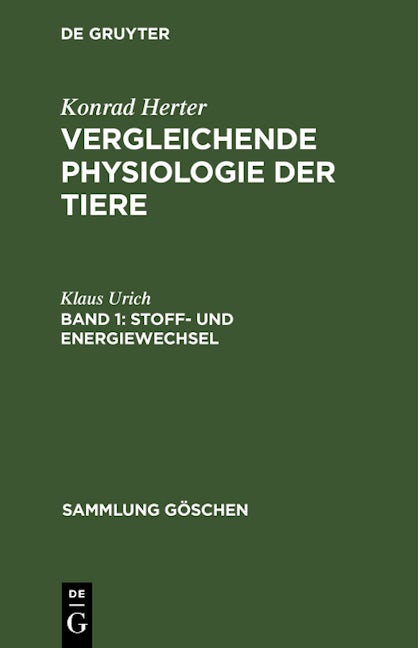 Stoff- und Energiewechsel