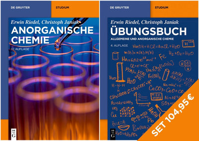 Cover image for [SET Anorganische Chemie, 10.A. und Übungsbuch Allgemeine und Anorganische Chemie 4.A.], isbn: 9783111009070
