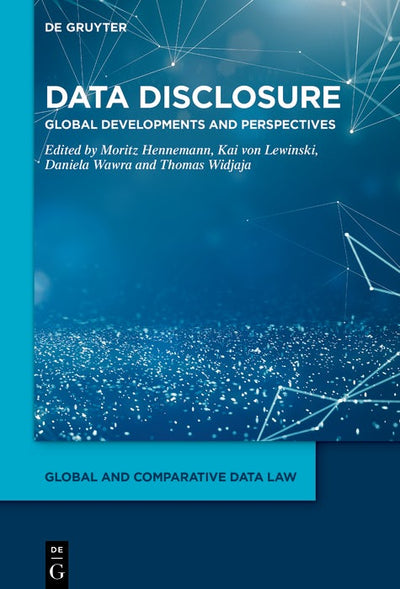 Cover image for Data Disclosure, isbn: 9783111009858