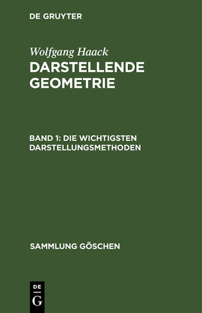 Die wichtigsten Darstellungsmethoden