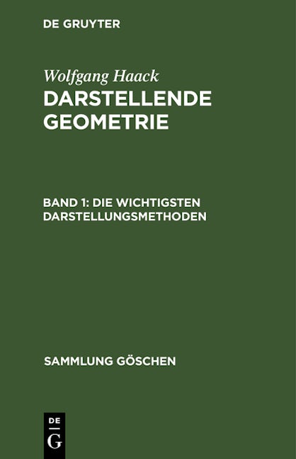 Die wichtigsten Darstellungsmethoden