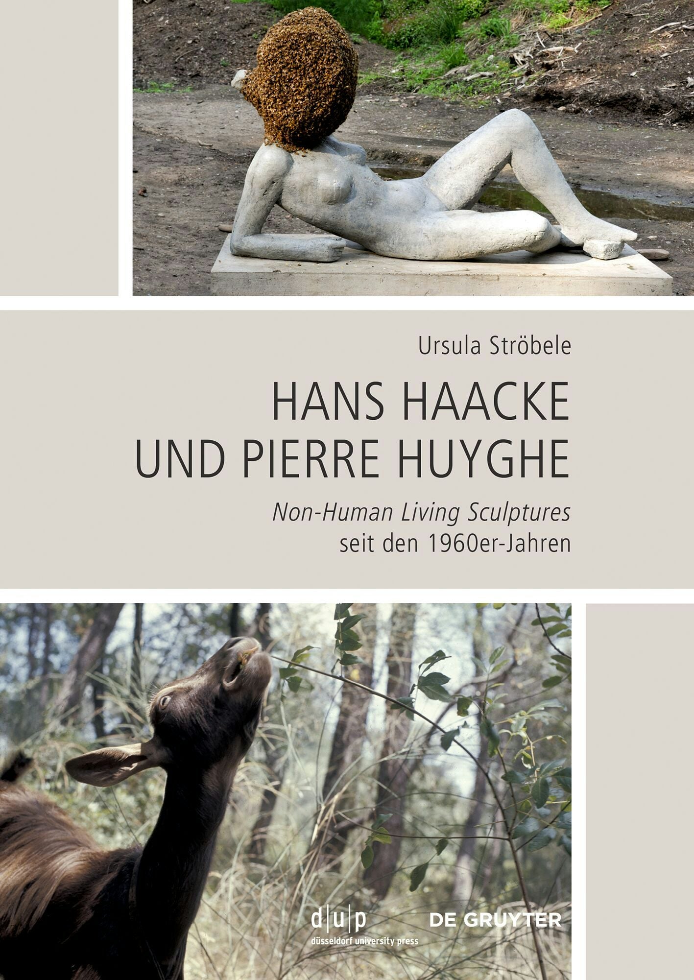 Book cover image for Hans Haacke und Pierre Huyghe ISBN: 9783111027111