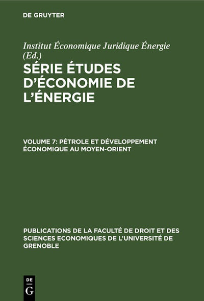 Pétrole et développement économique au Moyen-Orient