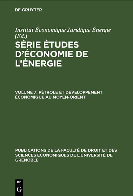 Pétrole et développement économique au Moyen-Orient