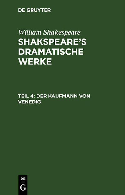 Der Kaufmann von Venedig