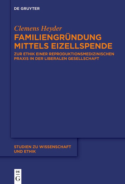 Cover image for Familiengründung mittels Eizellspende, isbn: 9783111041186