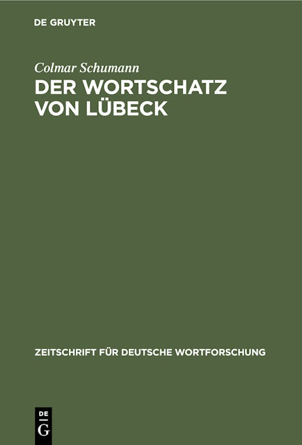 Der Wortschatz von Lübeck