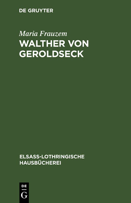 Walther von Geroldseck