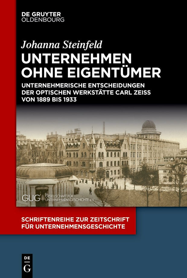 Cover image for Unternehmen ohne Eigentümer, isbn: 9783111052830