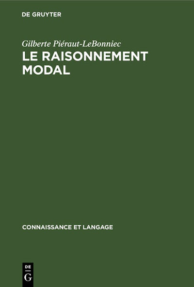 Le raisonnement modal