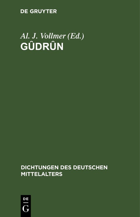 Cover image for Gȗdrȗn, isbn: 9783111053271