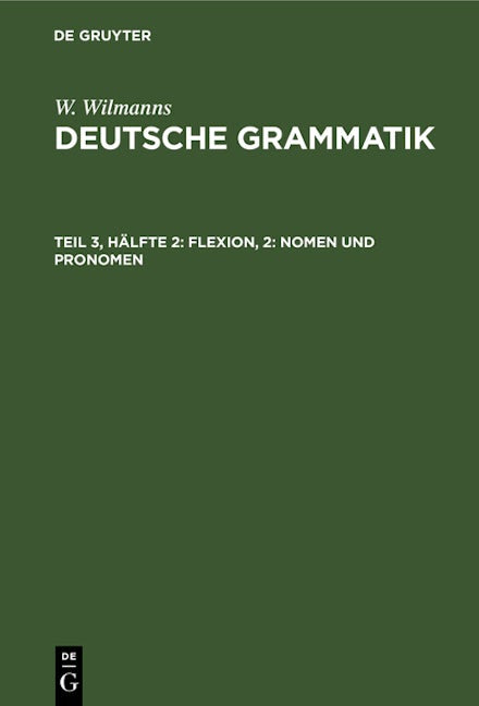Flexion, 2: Nomen und Pronomen