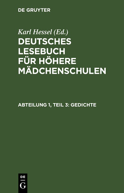 Gedichte