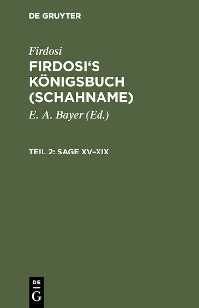 Sage XV–XIX