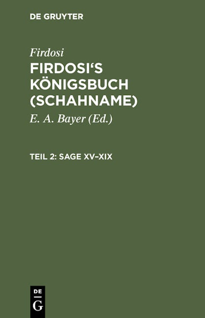 Sage XV–XIX