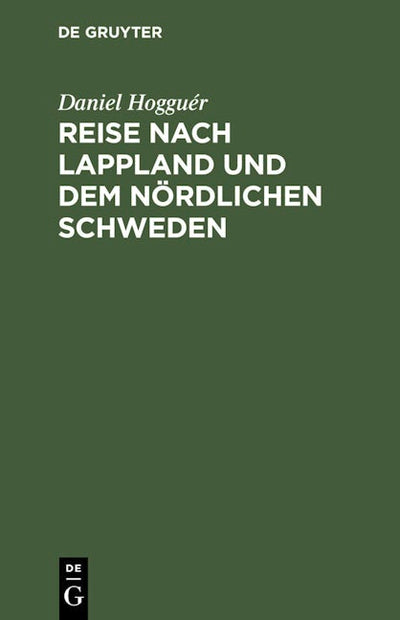 Reise nach Lappland und dem nördlichen Schweden