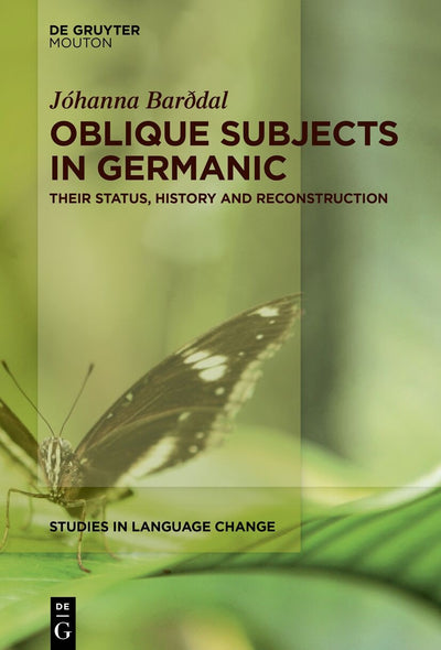 Cover image for Oblique Subjects in Germanic, isbn: 9783111077840