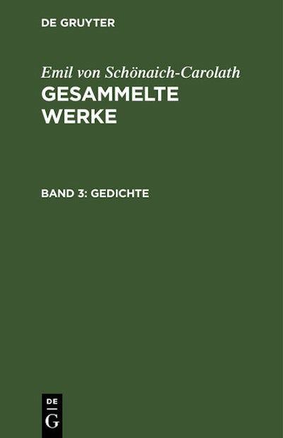 Gedichte
