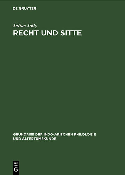 Recht und Sitte